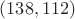 $(138, 112)$