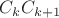 $C_kC_{k+1}$