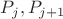 $P_j, P_{j+1}$ $P_j, P_{j+1}$