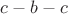$c-b-c$