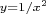 $\scriptstyle y=1/x^{2}$
