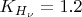 $K_{H_\nu}=1.2$