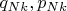 $q_{Nk},p_{Nk} $