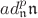 $ad_{\mathfrak{n}}^p\mathfrak{n}$