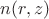 $n(r,z)$