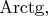 $\mathrm{Arctg},$