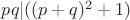 $pq|((p+q)^2+1)$