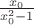 $\frac{x_0}{x_0^2 -1}$