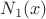 $N_1(x)$