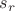$s_r$