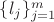 $\{l_j\}_{j=1}^m$