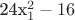 24{x_1}^2-16
