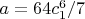 $a=64c_1^6/7$