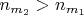 $n_{m_2}>n_{m_1}$