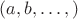 $(a,b,\dots,с)$