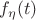 $f_{\eta}(t)$