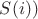 $S(i))$