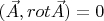 $(\vec A,rot \vec A)=0$