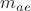 $m_{ae}$