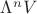 $\Lambda^nV$