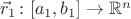 $\vec r_1\colon[a_1,b_1]\to\mathbb R^n$