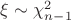 $\xi \sim \chi _{n-1}^{2}$