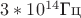 $3*10^{14}\text{Гц}