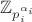 $\mathbb Z_{p_i^{\alpha_i}}$