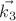 $\vec{k_3}$