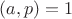 $(a,p)=1$