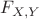 $F_{X,Y}$