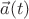 $\vec a(t)$