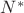 $N^*$