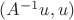 $(A^{-1}u,u)$