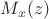 $M_x(z)$
