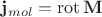 ${\bf j}_{mol} = {\rm rot}\,{\bf M}$