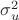 $\sigma^2_u$