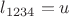 $l_{1234}=u$