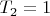 $T_2=1$
