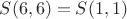 $S(6,6)=S(1,1)$