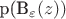 p(B_\varepsilon(z))