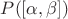 $P([\alpha,\beta])$