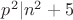 $p^2|n^2+5$