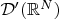 ${\cal D}'(\mathbb{R}^N)$