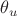 $\theta_u$