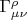 $\Gamma^{\rho}_{\mu\nu}$