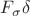 $F_\sigma\delta$