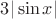 $3|\sin{x}|$