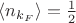 $\langle n_{k_F} \rangle=\frac{1}{2}$