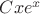 $\[Cx{e^x}\]$